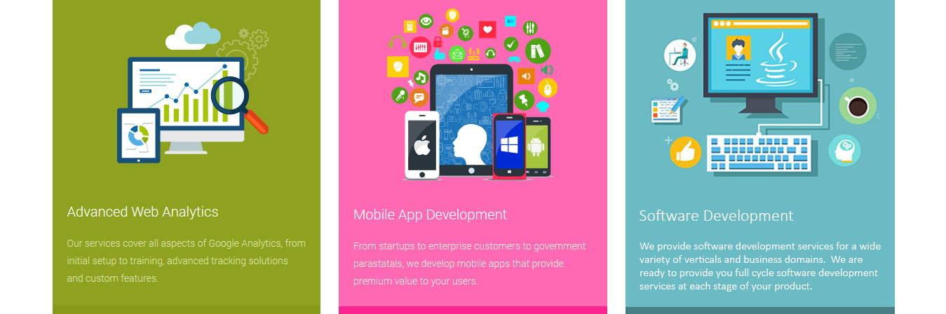 Web Analytics|Mobile App|Software Development